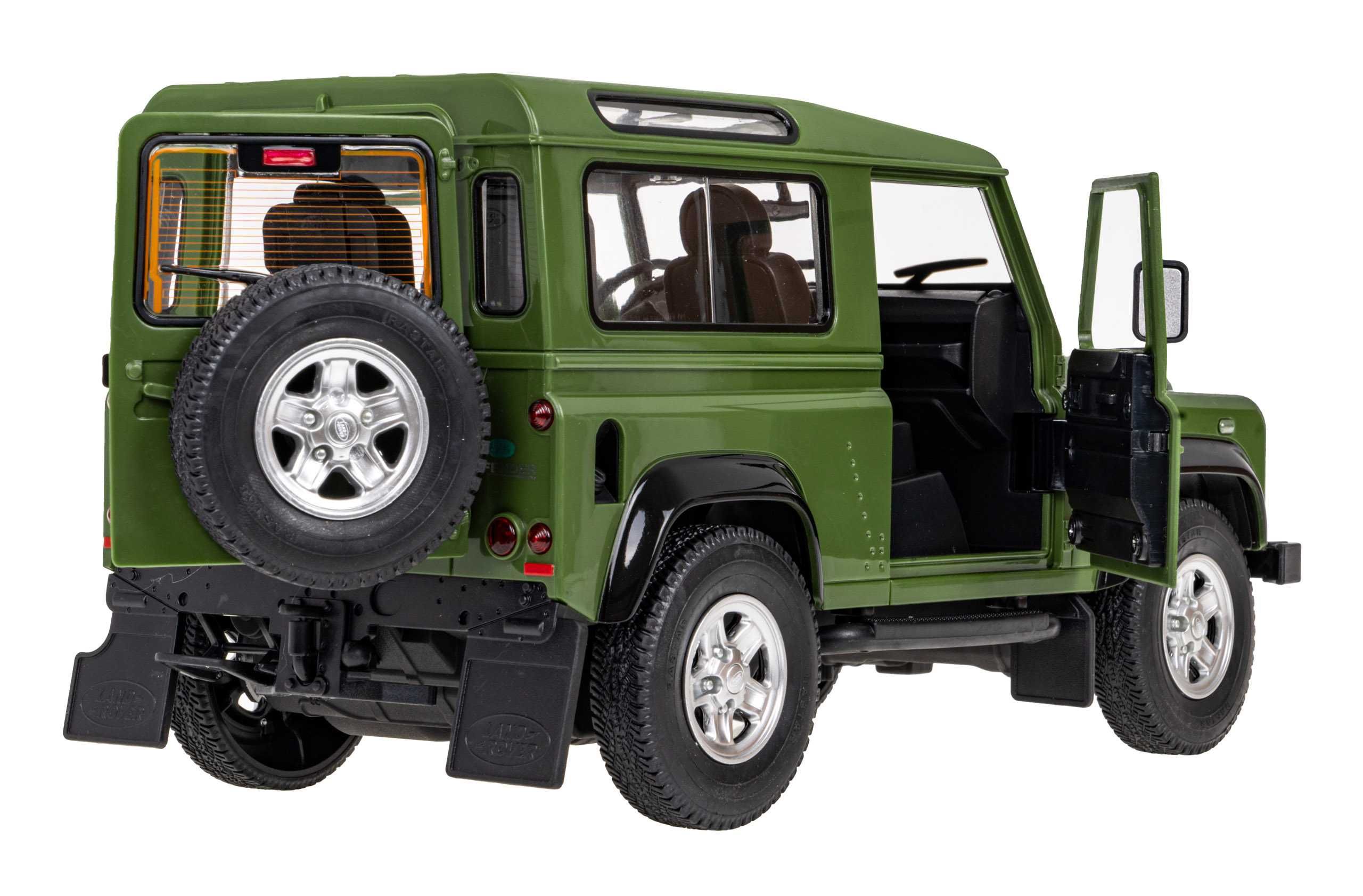 Land Rover Defender zielony RASTAR  Zdalnie sterowanie auto + Pilot