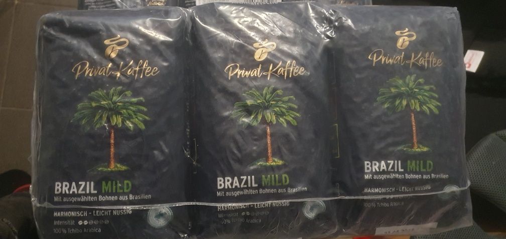 Kawa ziarnista African blue i Brazil mild