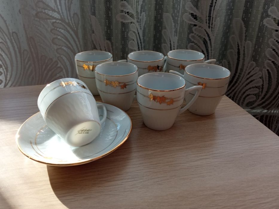 Filiżanki do espresso.