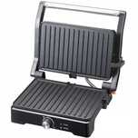 Grill elektryczny LTC opiekacz 1500W otwieranie 180* INOX toster