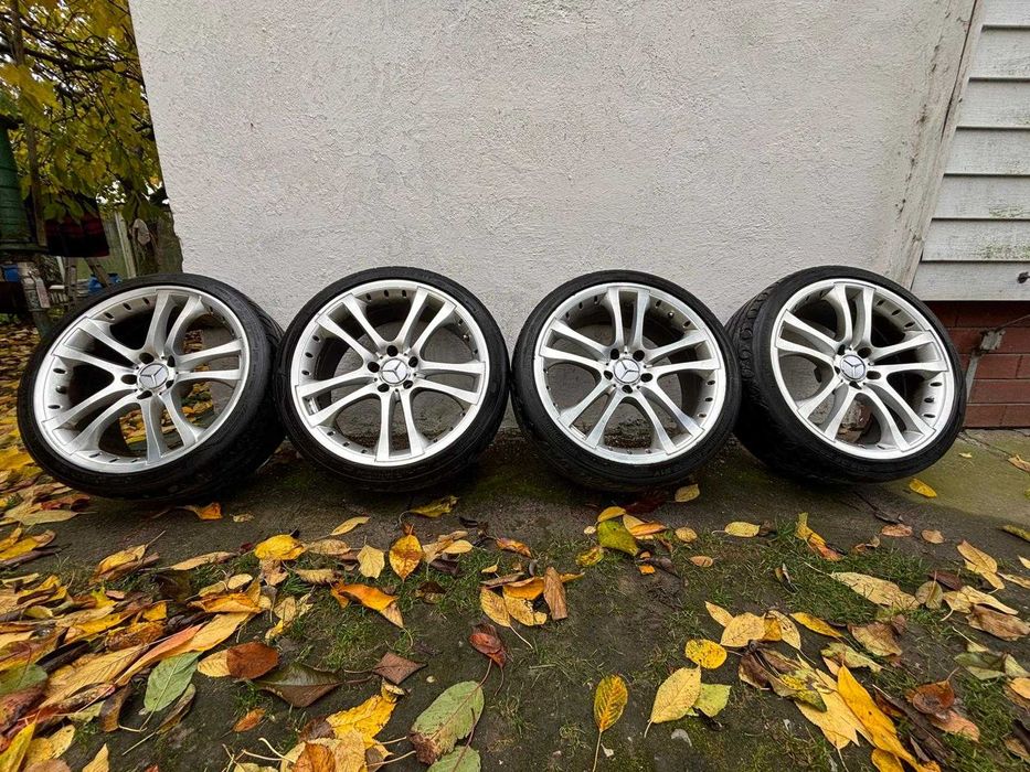 Koła Felgi 19" 5x112 Mercedes BMW AUDI VW 8.5J ET30 Opony 6mm!
