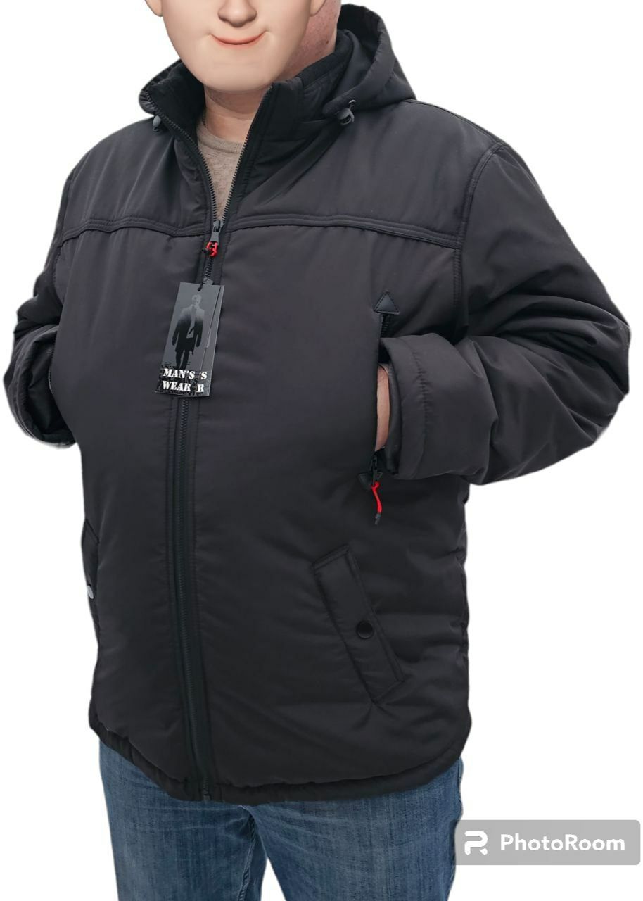 Мужская  качественная демисезонная куртка большие размеры.
