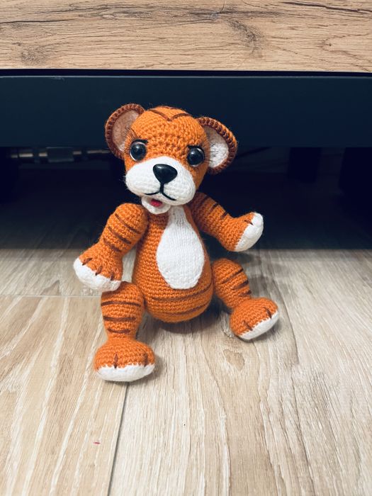 Tygrysek rękodzieło handmade