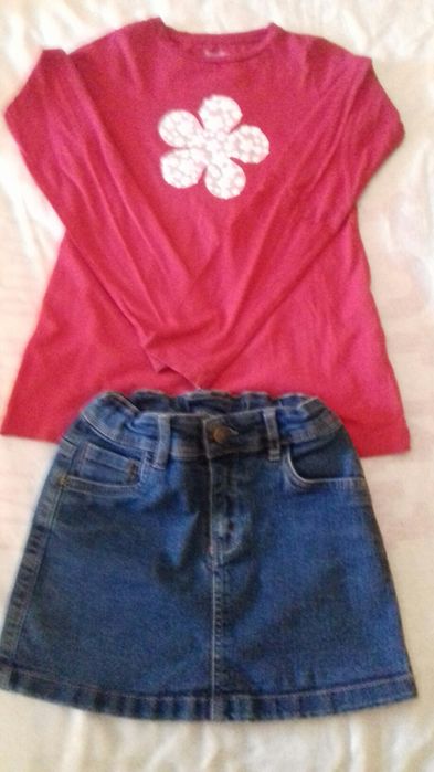 Conjunto menina 7- 8anos
