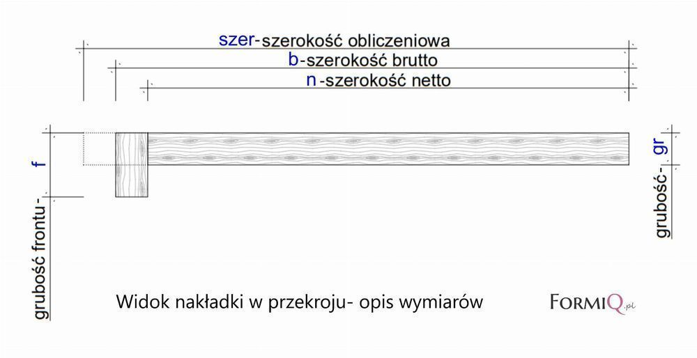 Nakładki jesion natur mikrowczep 900x320/300x20/40