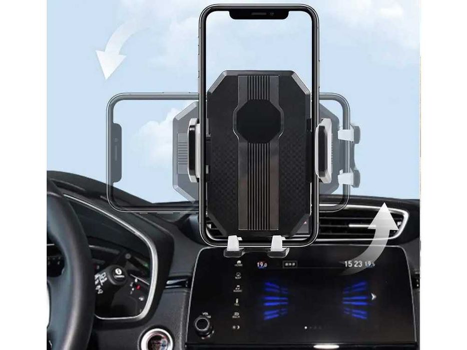 Uchwyt do samochodu samochodowy na telefon szybę kokpit mocny do szyby