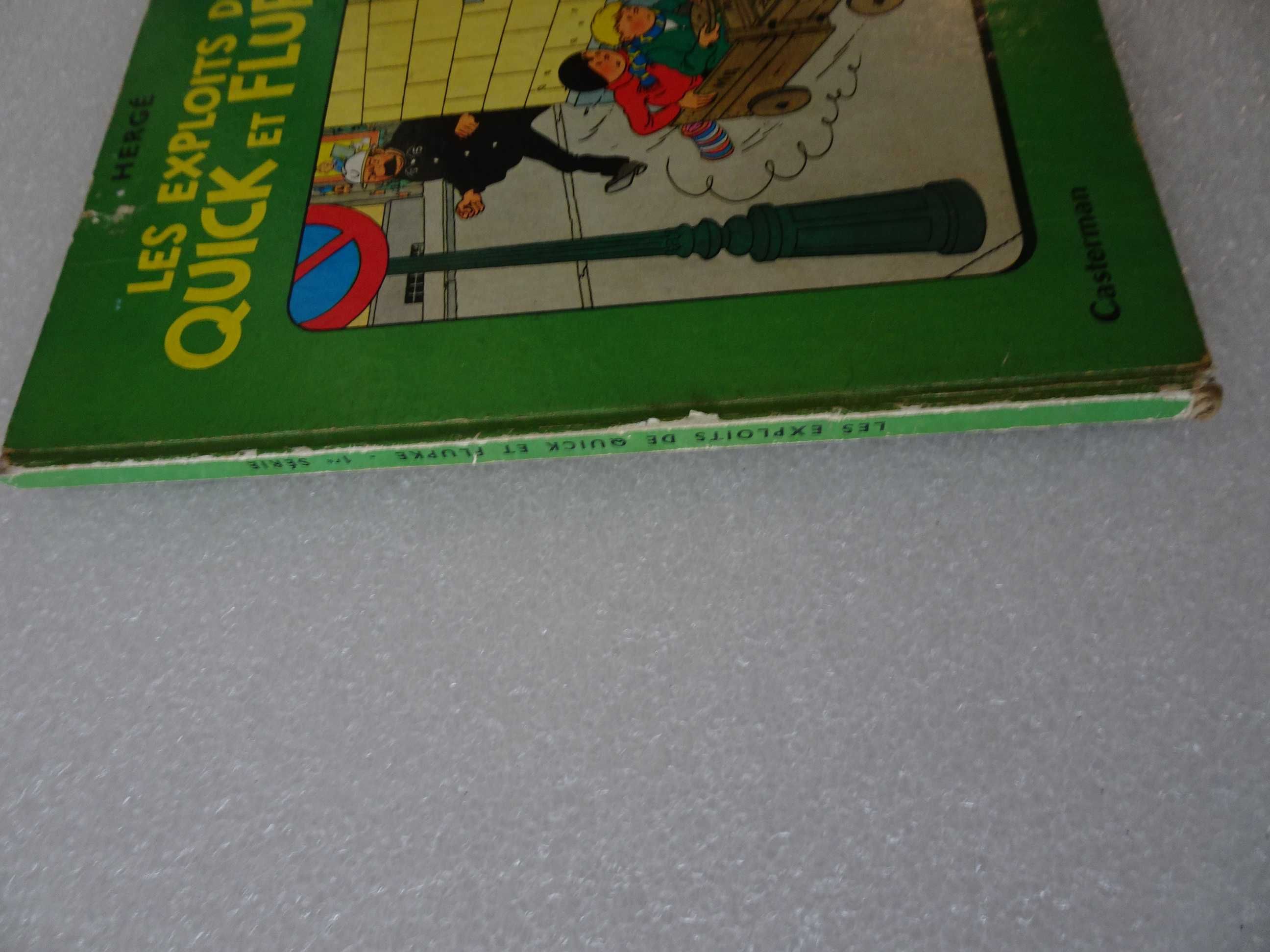 Livro - Les Exploits de Quick et Flupke - Casterman Quim e Filipe