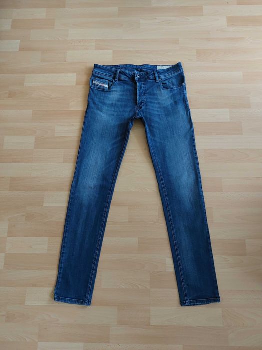 Diesel Troxer W34 L32 spodnie dżinsy jeansy slim skinny rurki 34/32