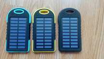 Портативное зарядное Power Bank Solar 30000 mAh