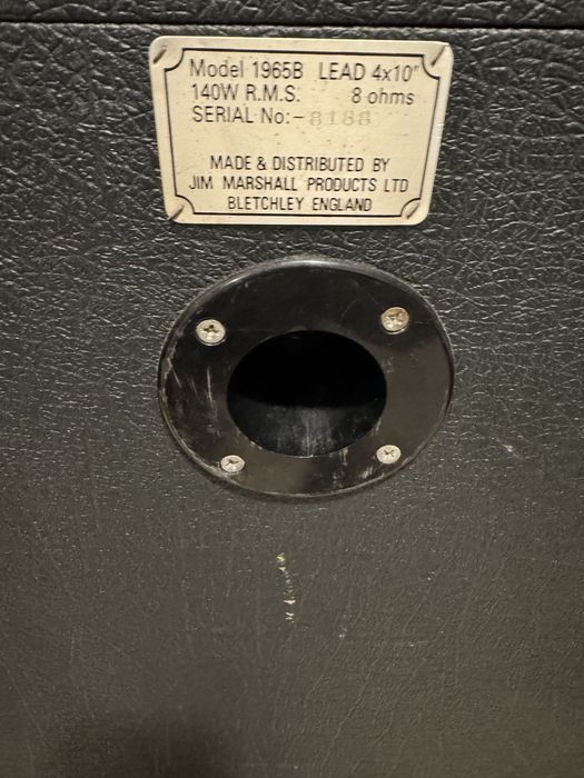 Marshall 1965B 4x10