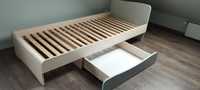 Łóżko drewniane 90x200 z szufladą na pościel