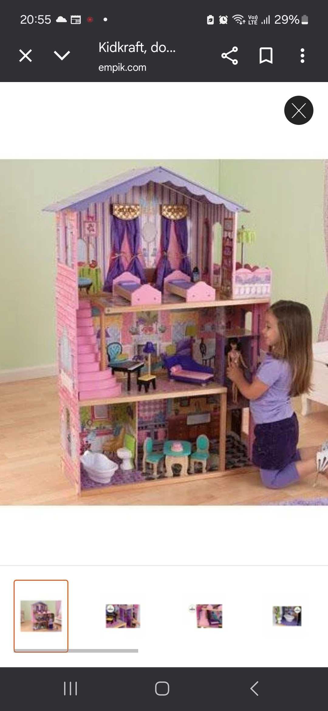 Domek dla lalek kindercraft