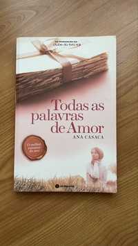 Livro “Todas as palavras de amor”