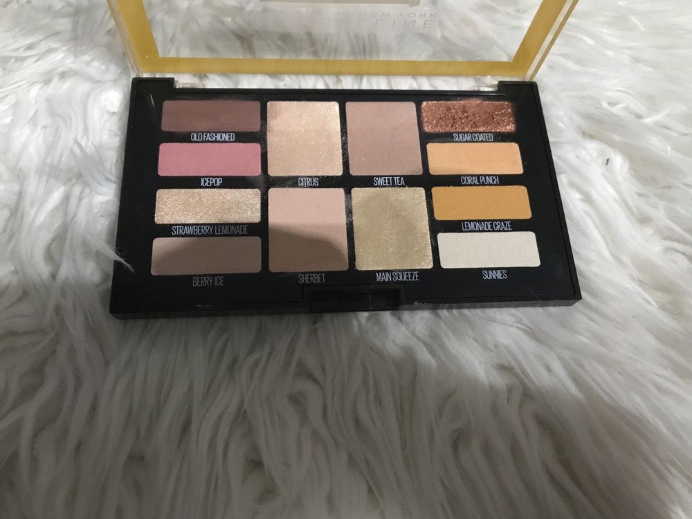 Maybelline Lemonade Craze Paleta com pouquíssimo uso/praticamente nova