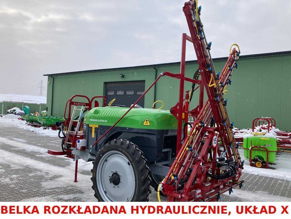 Opryskiwacz ciągany 1200L, 1500L, 1700L, 2000L, 2500L Promar