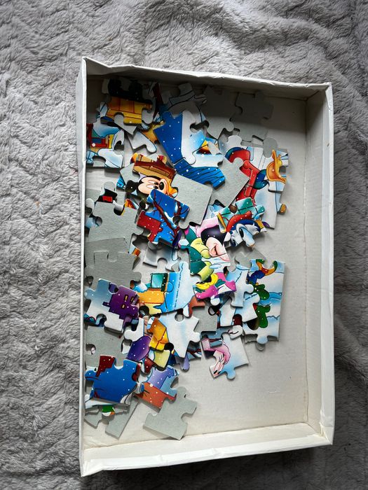 Kolekcjonerskie Puzzle # MYSZKA MICKEY 70 Lata 90