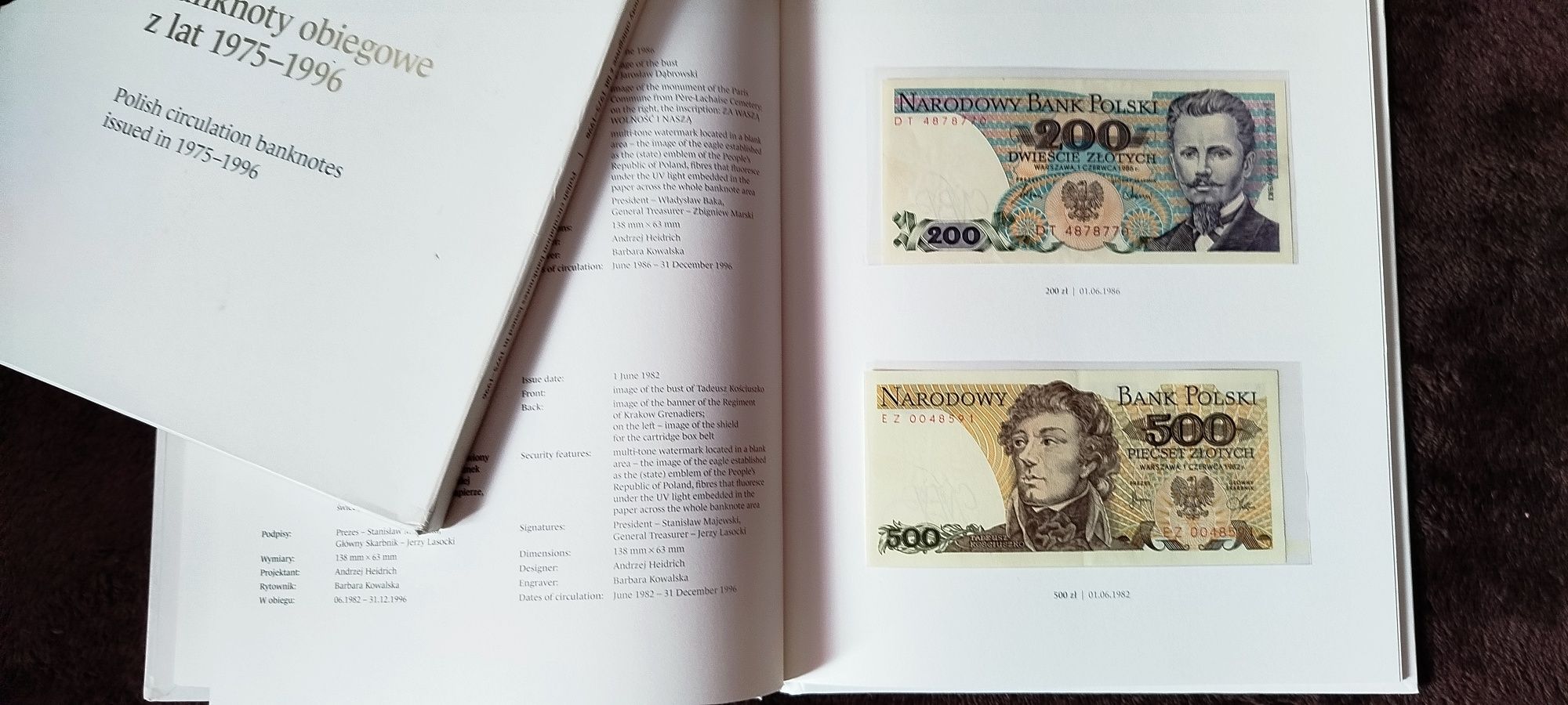 Banknoty NBP z przed denominacji
