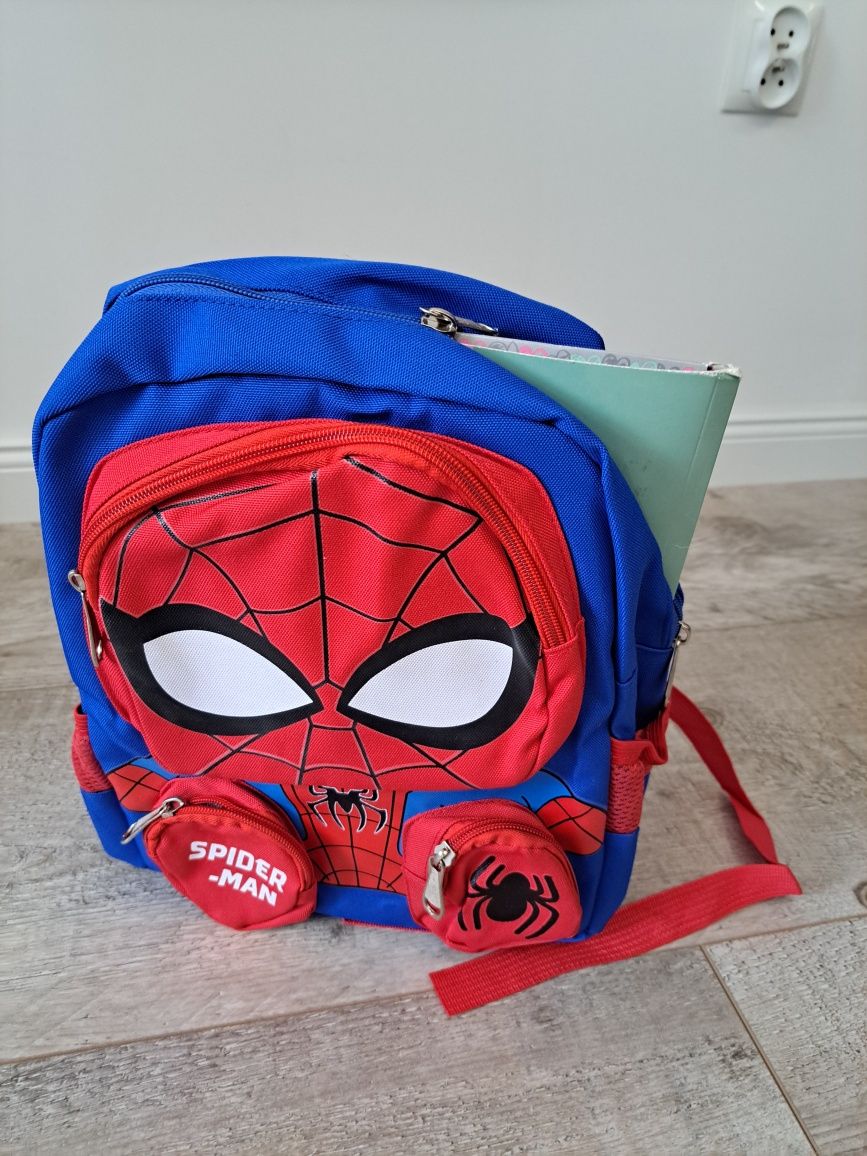 Plecak Spider-Man - niebieski/ czerwony