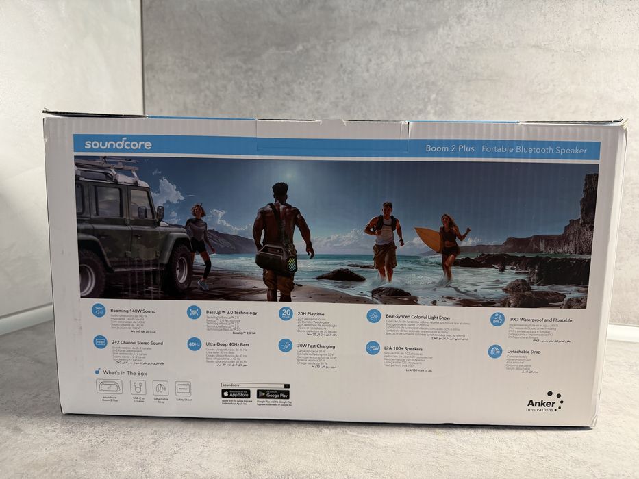 Anker Soundcore Boom 2 Plus Black