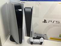 Konsola PlayStation 5 PS5 825GB z Napędem Padem i pudłem Super Stan