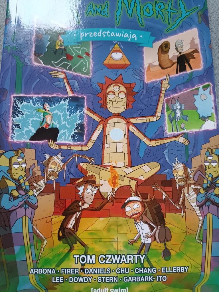 Komiks Rick i Morty Przedstawiają tom 4