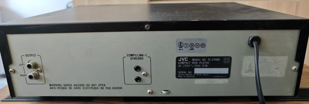 Odtwarzacz CD JVC XL-E34