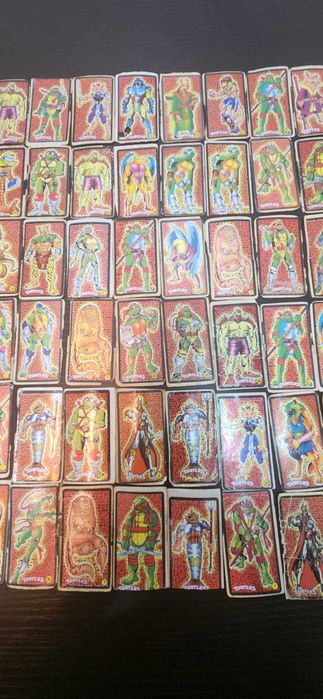 Наклейки, наклейка з 90-иг Turtles Kolej №3. 100 штук