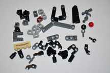 L3977. LEGO Technic - Elementy różne rodzaje, 45 szt.