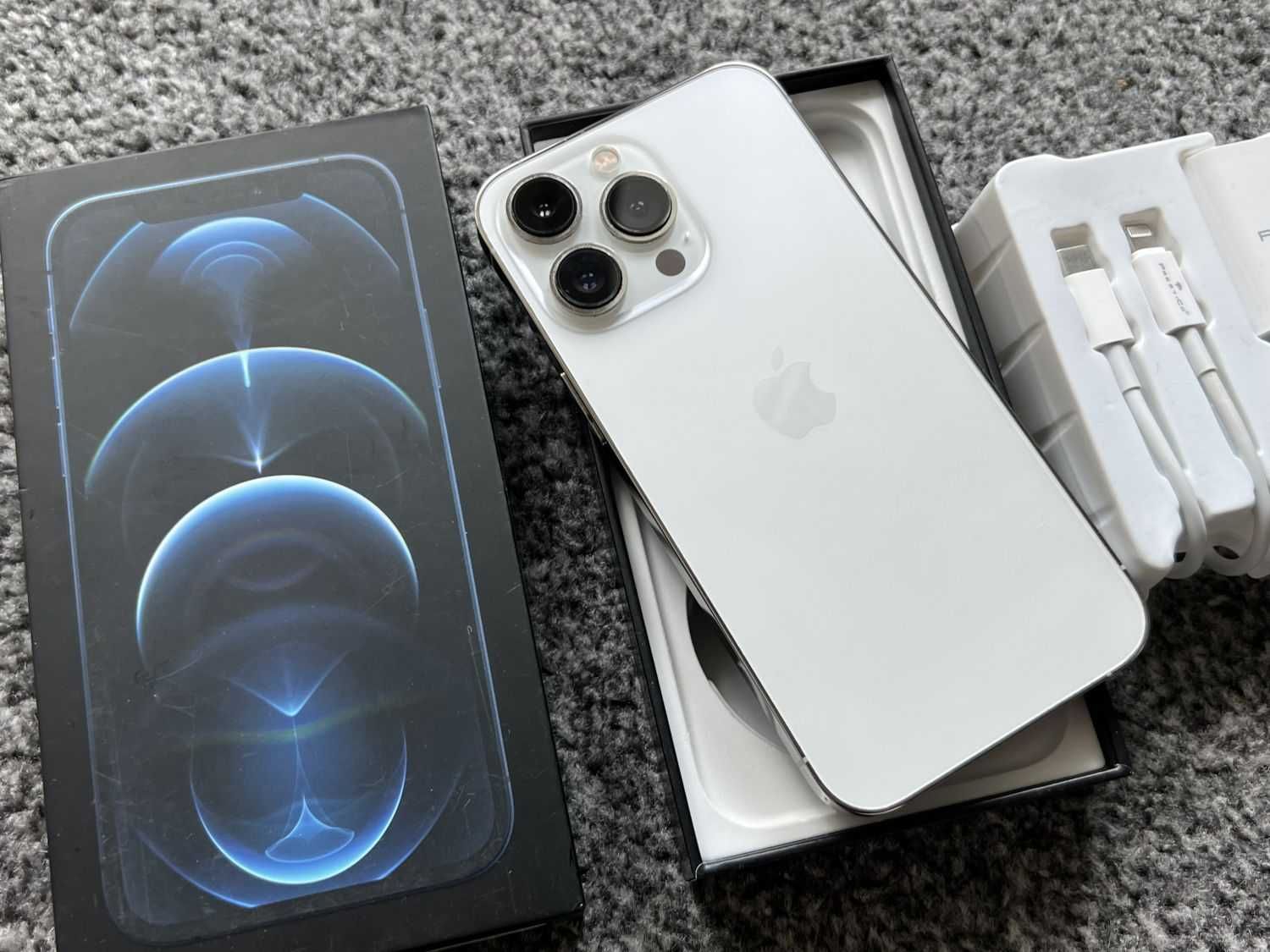 iPhone 13 Pro 256GB SILVER Srebrny White Biały Bateria 98% Gwarancja