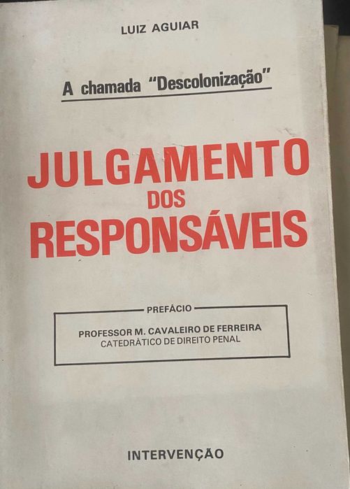Livro julgamento dos responsaveis a chamada descolinização