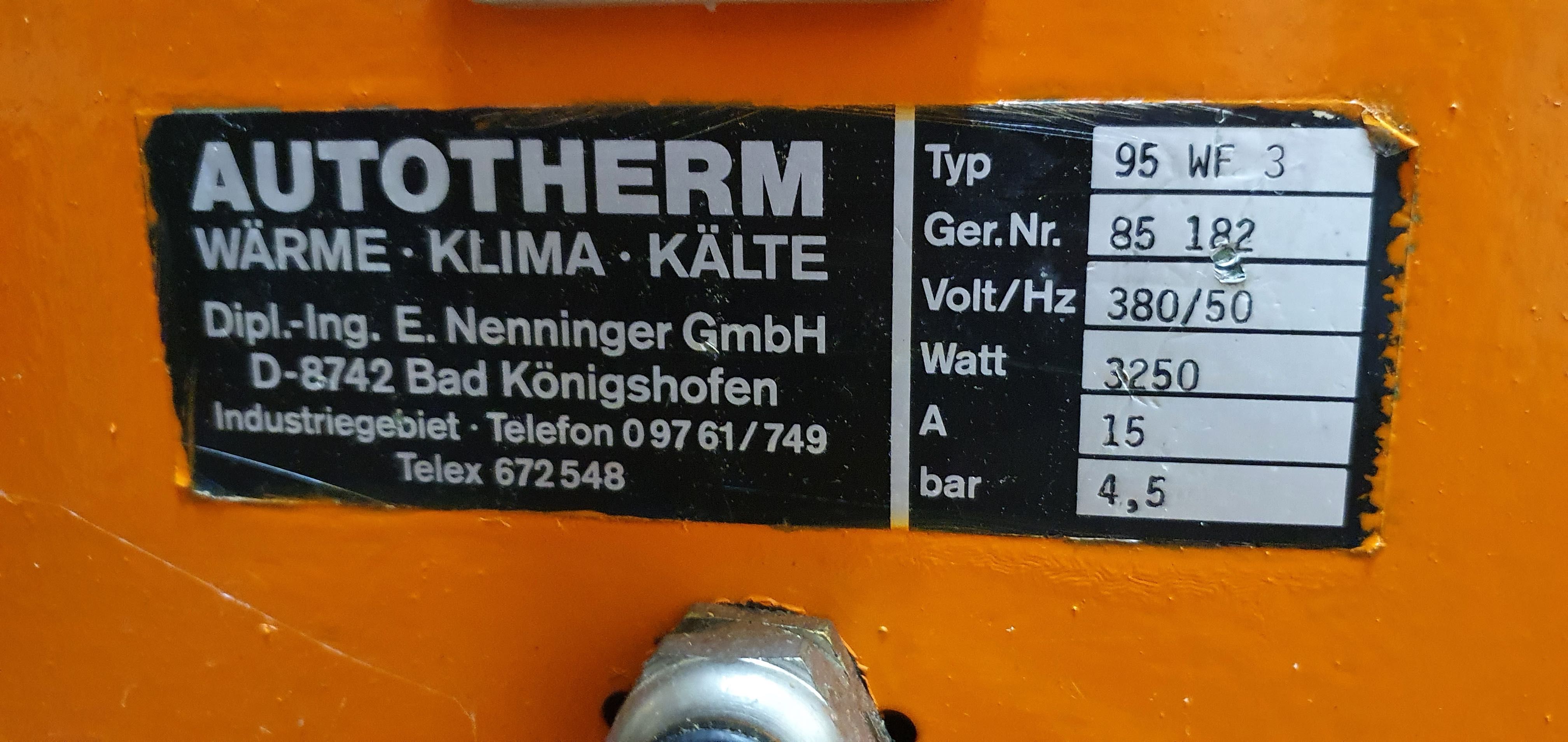 Autotherm - urządzenie do regulacji temperatury form wtryskowych