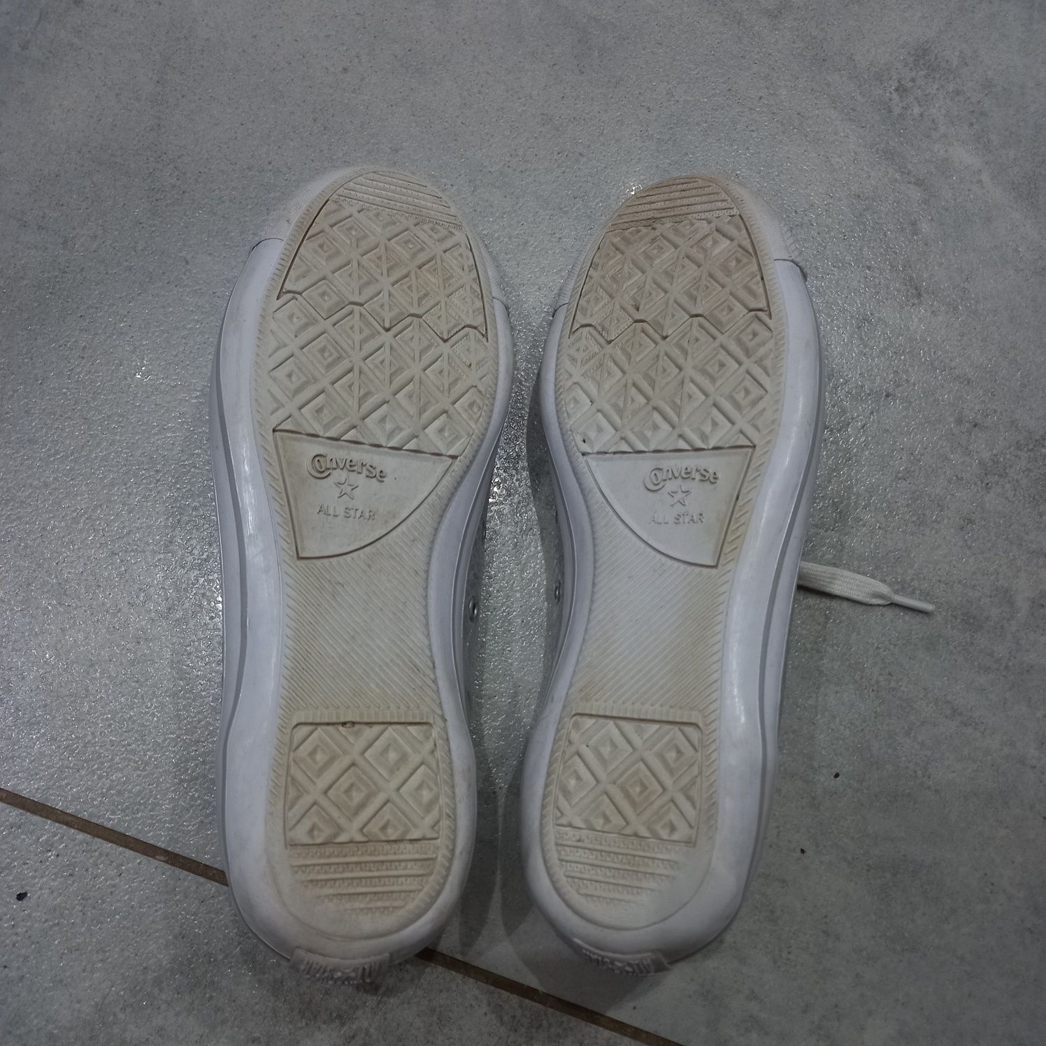 Buty trampki srebrne Converse r.38