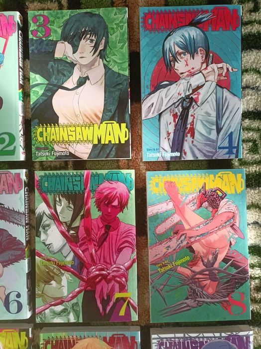 Манга Chainsaw Man том 1-18