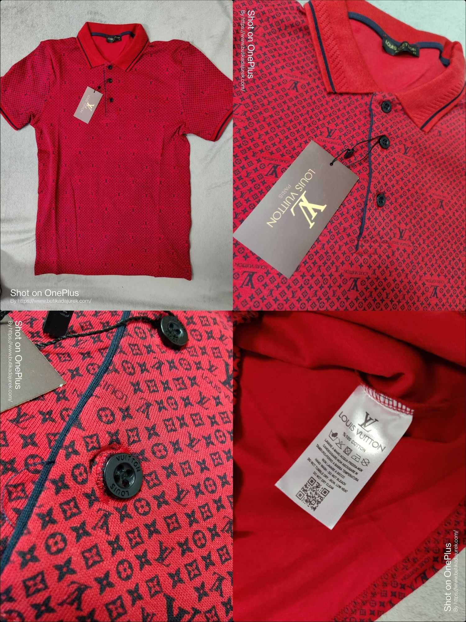 Koszulka męska Polo Louis Vuitton LV shirt Premium OUTLET