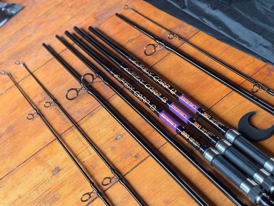 Карповое удилище Brain Apex Carp 3.6м-3.9м-4.2м 3.5-4lbs 3 секцыи