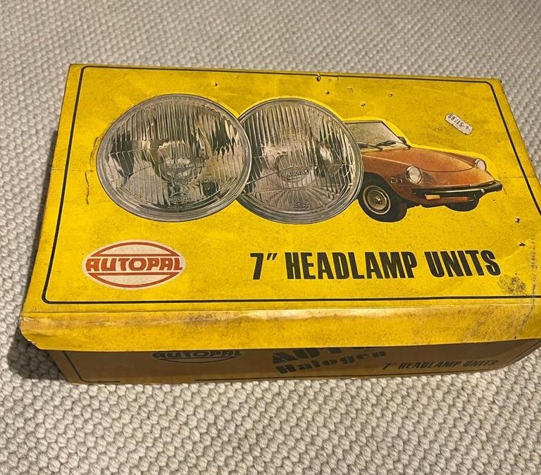 Ópticas de 7" para viaturas classicas