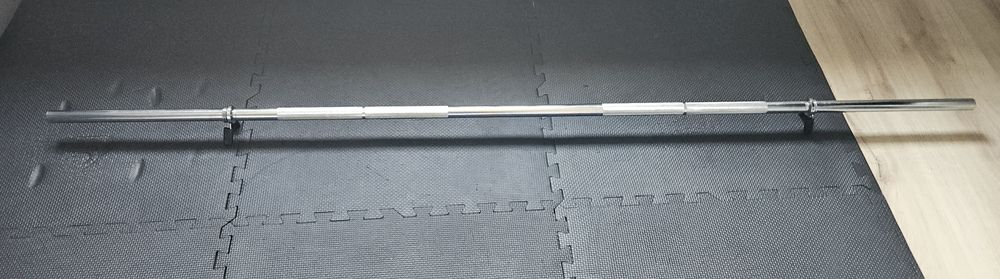 Sztanga zaciski sprężonowe 180cm/25mm/7kg