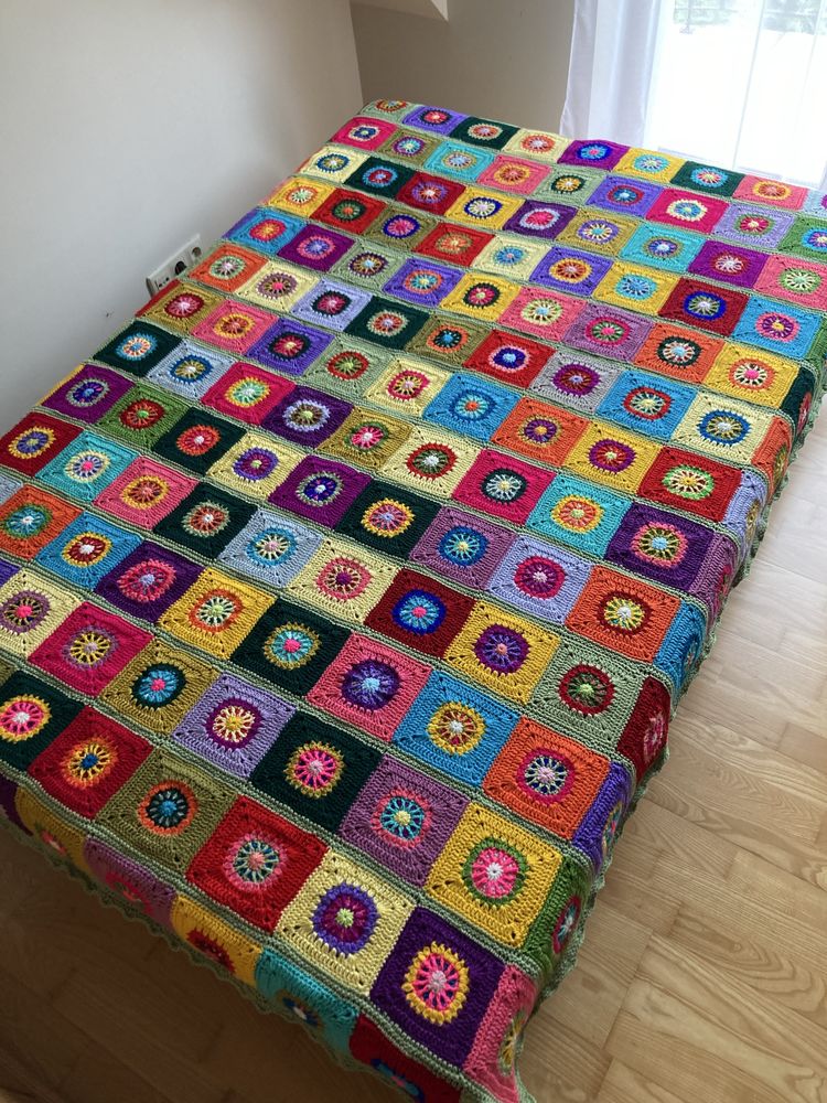 Narzuta hand made, szydelko bajkowe klimaty