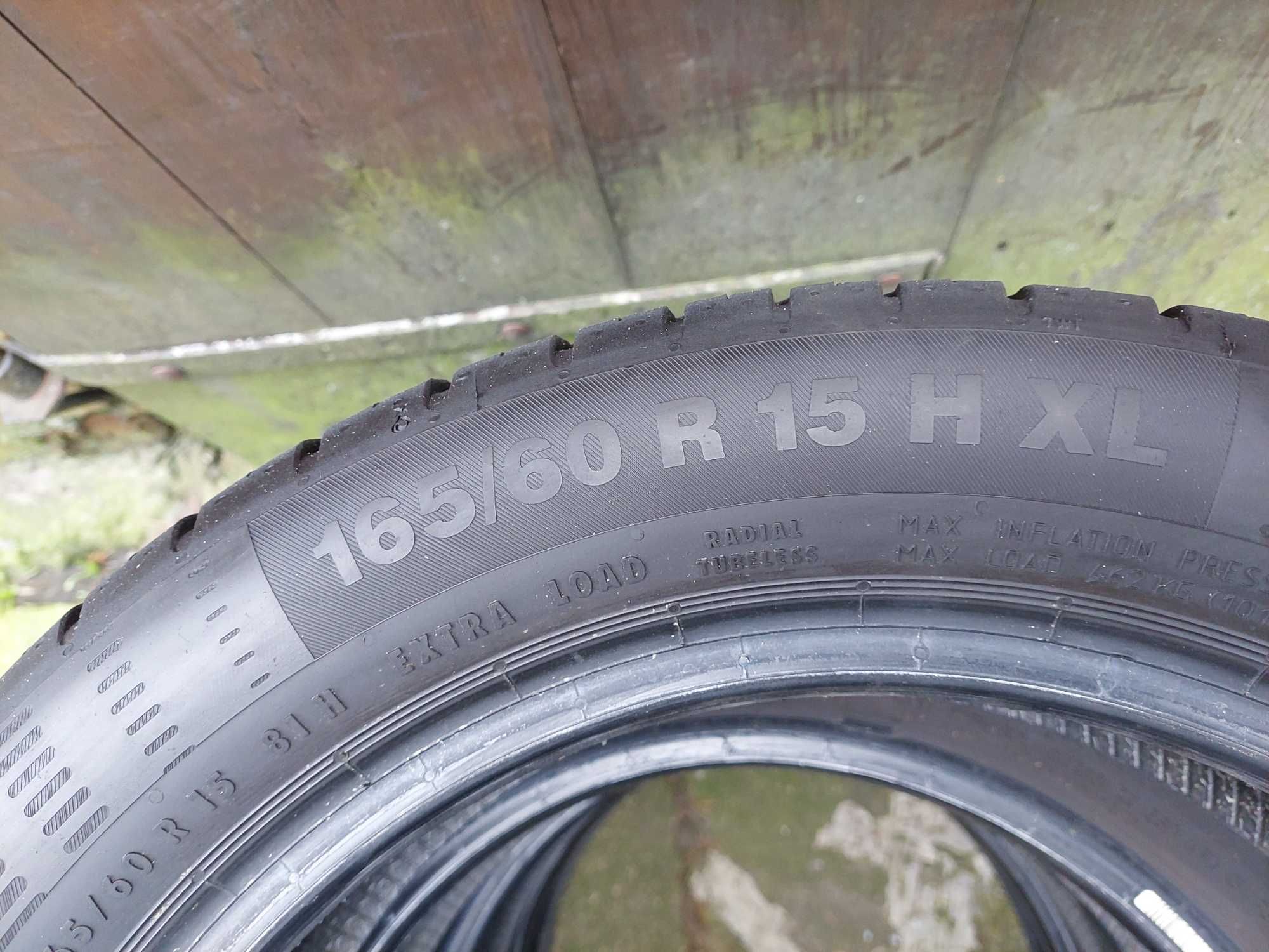 Komplet opon letnich Continental ContiEcoContact5 165/60R15