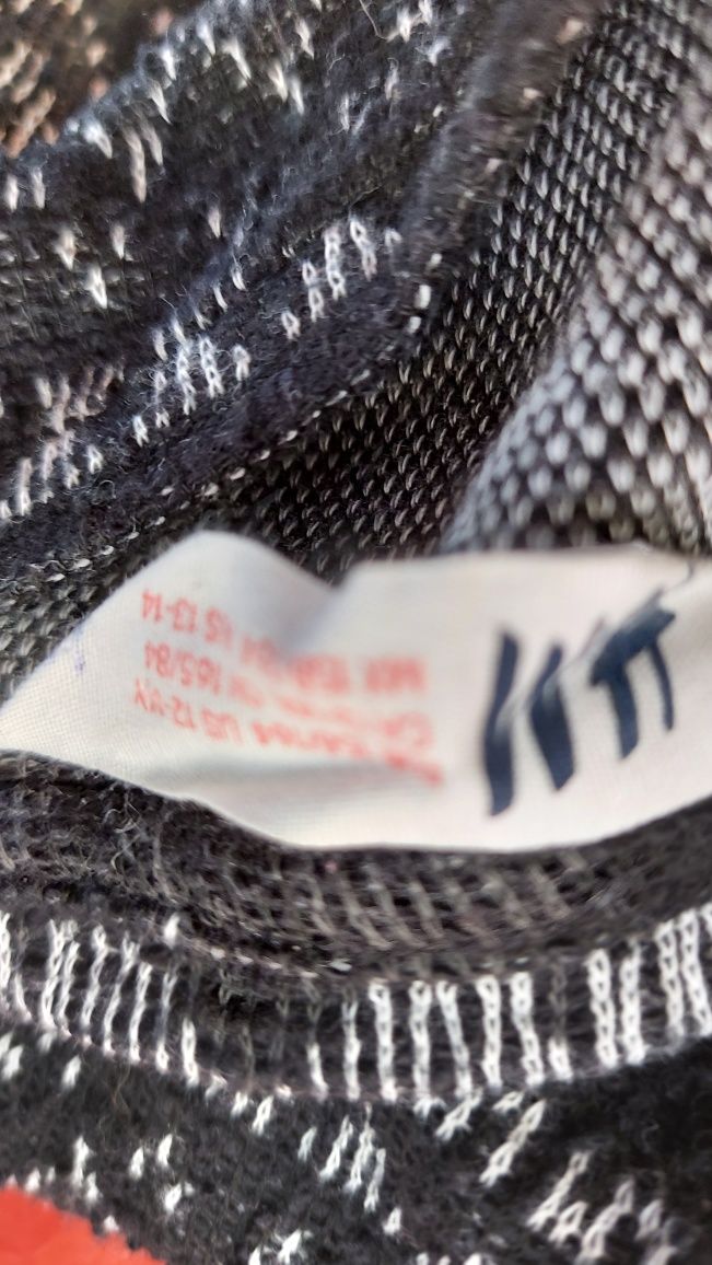 Sweter dziewczęcy ciepły wiek 12/14 lat firma H&M