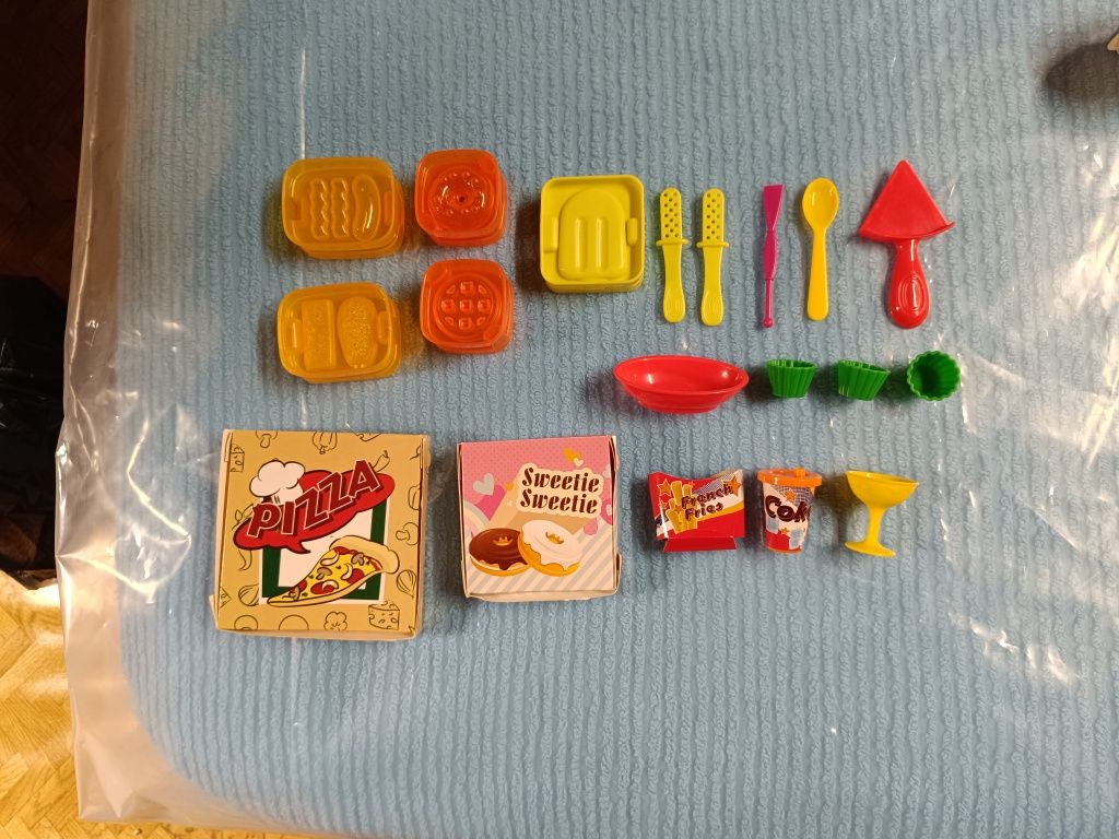 Brinquedo play dough deluxe food set