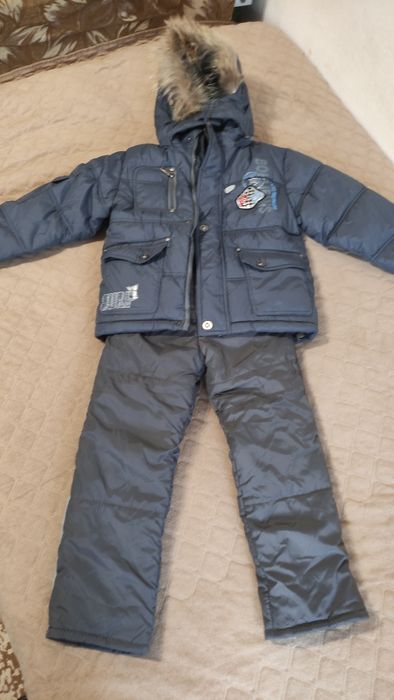 Куртка і штани (Комбінезон) дитячий зимовий 5-6 років (110см)