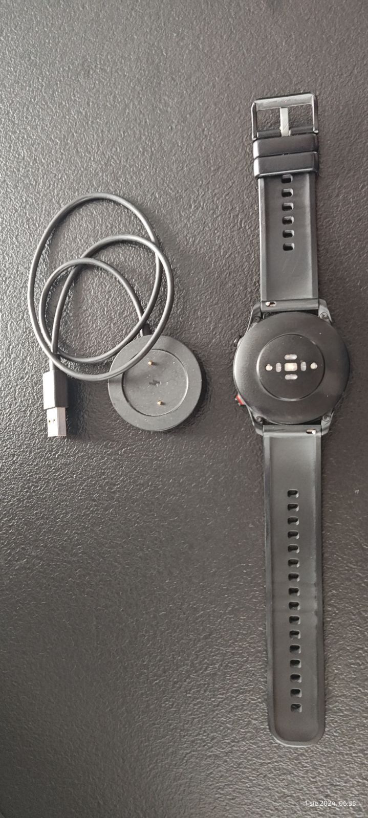 Smartwatch Xiaomi czarny z językiem polskim