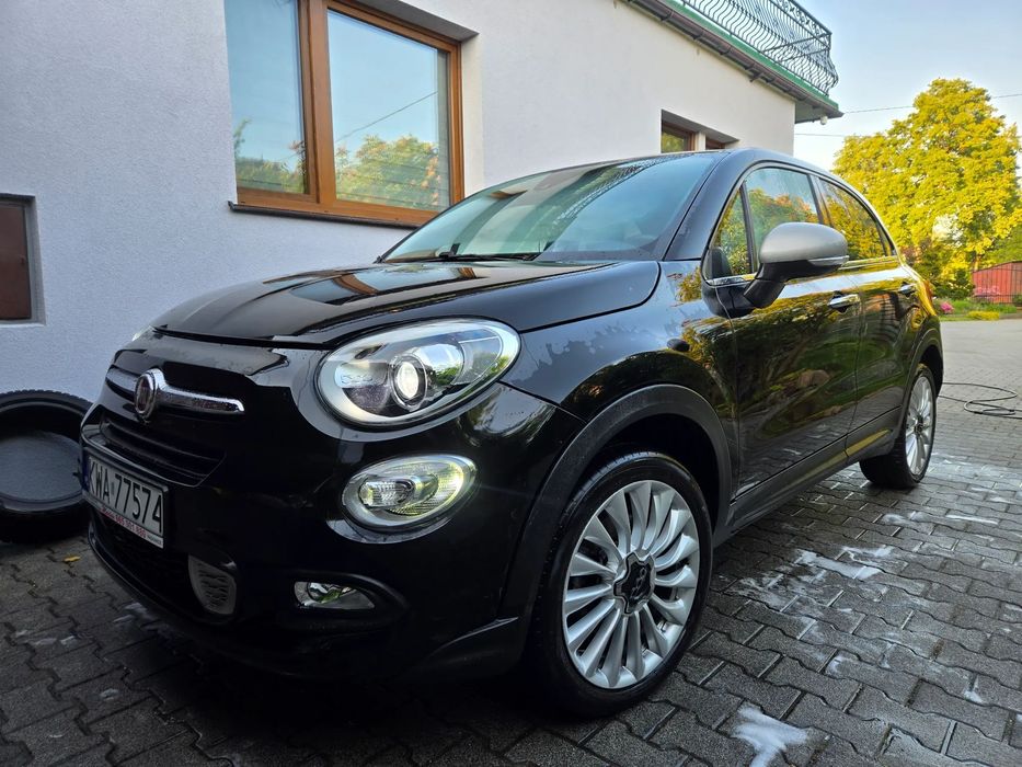 Fiat 500X Automat, Nowy rozrząd, zimówki, Keyless, Bixenon, łopatki biegów