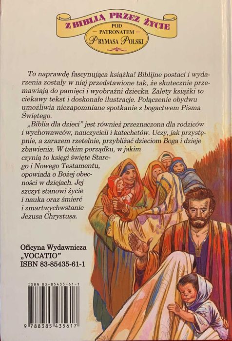 Biblia dla dzieci. Stary i Nowy Testament dla dzieci