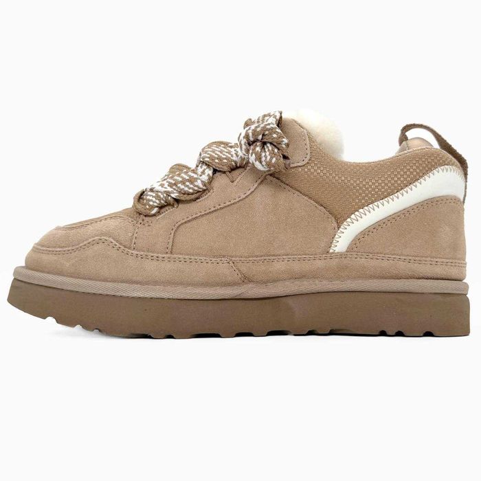 Уггі 36-45 UGG Lowmel Sneaker Light Beige premium угги