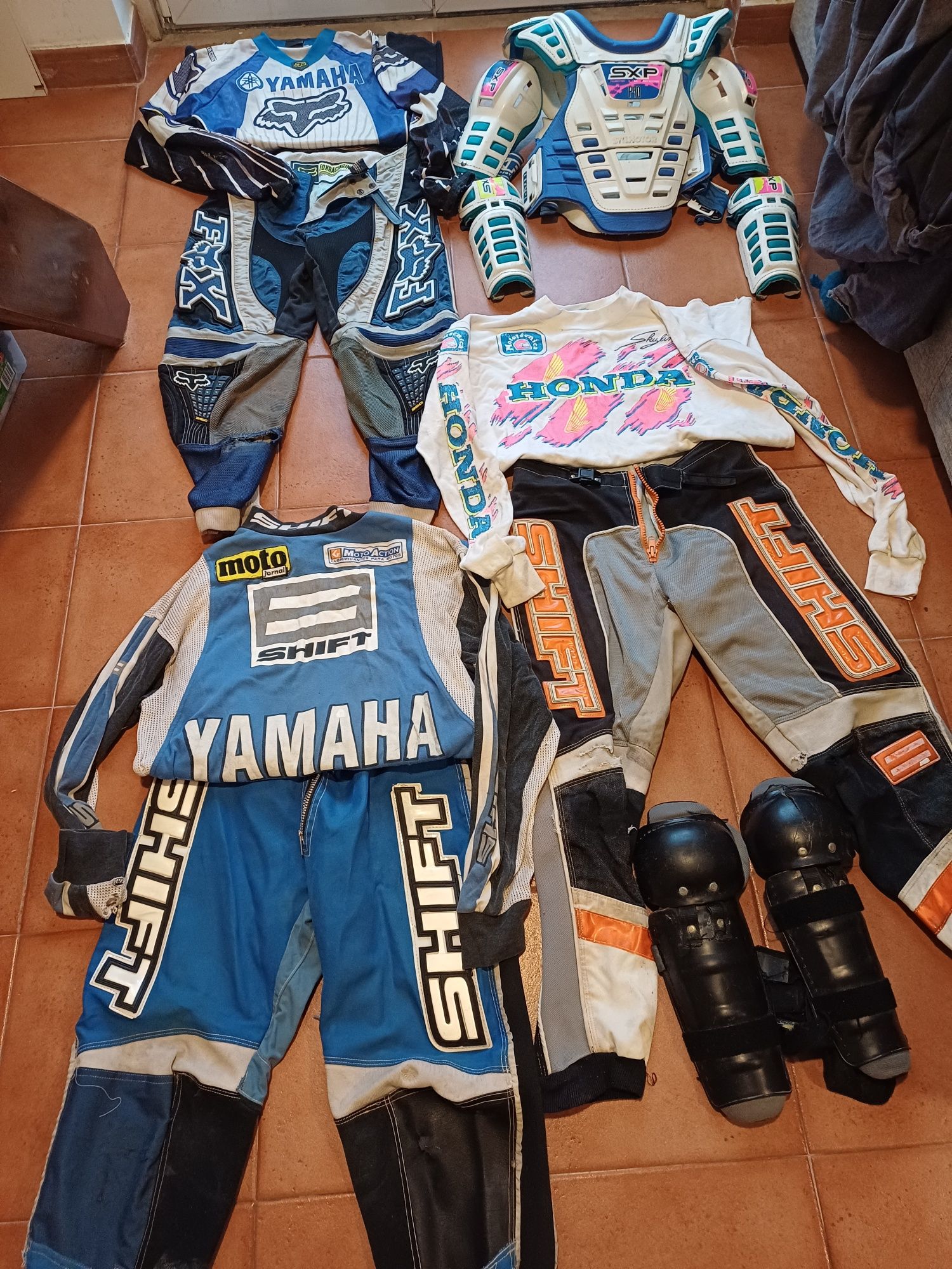 Equipamento motocross