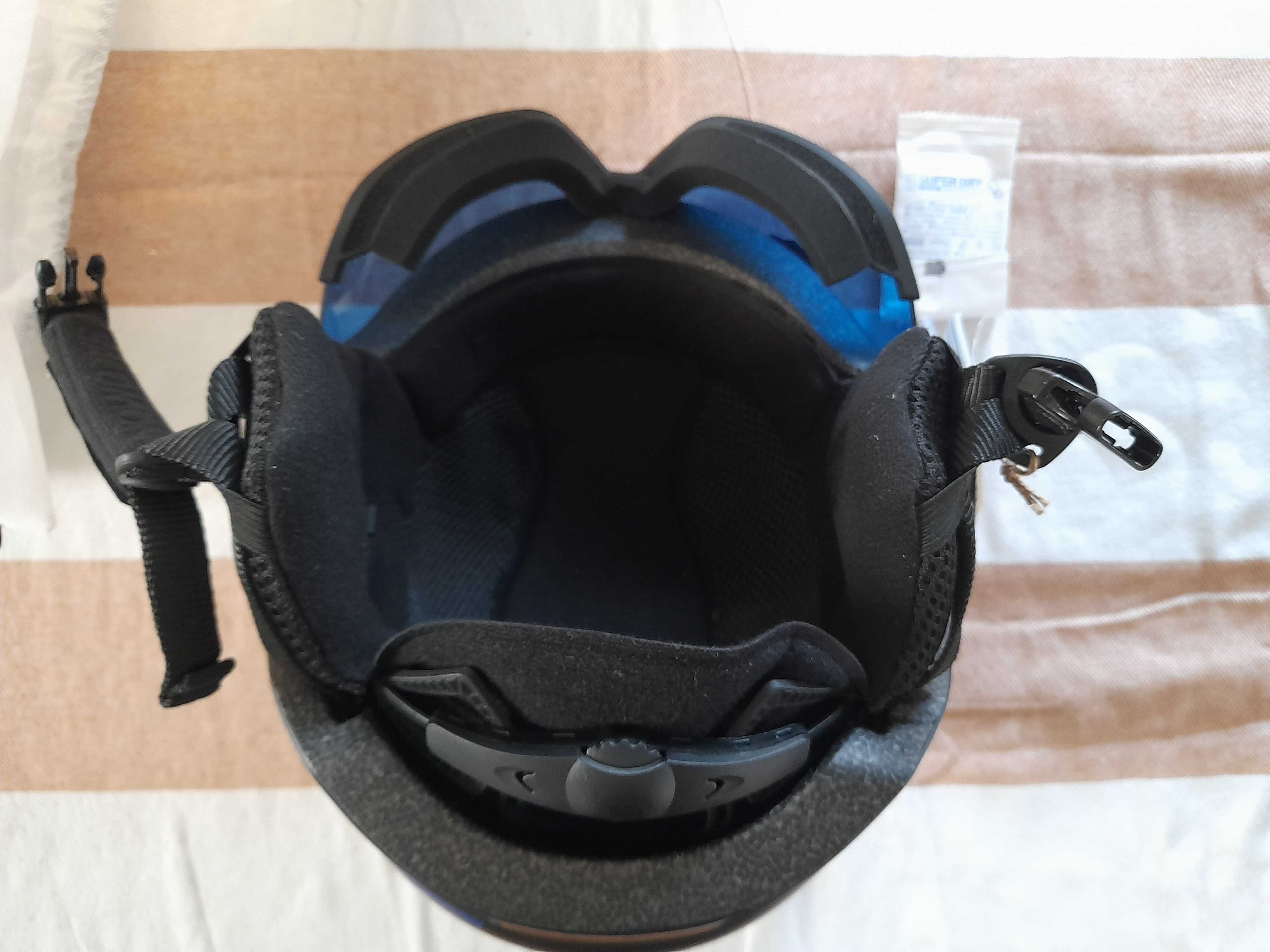 Kask narciarski SALOMON ORKA VISOR Black r 56-59cm
