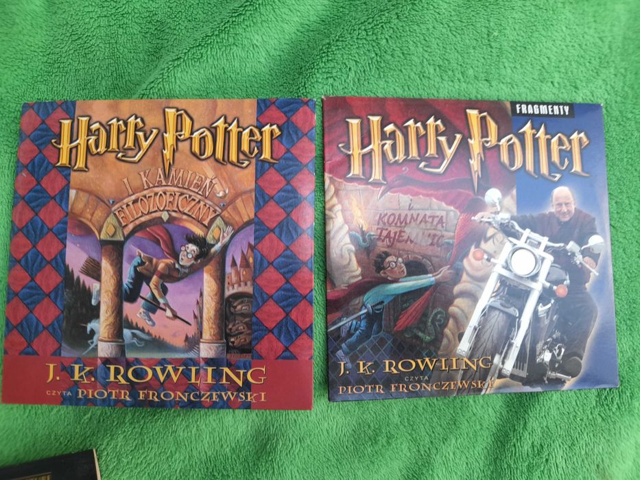 HARRY POTTER I kamień filozoficzny, Komnata tajemnic 2 audiobooki