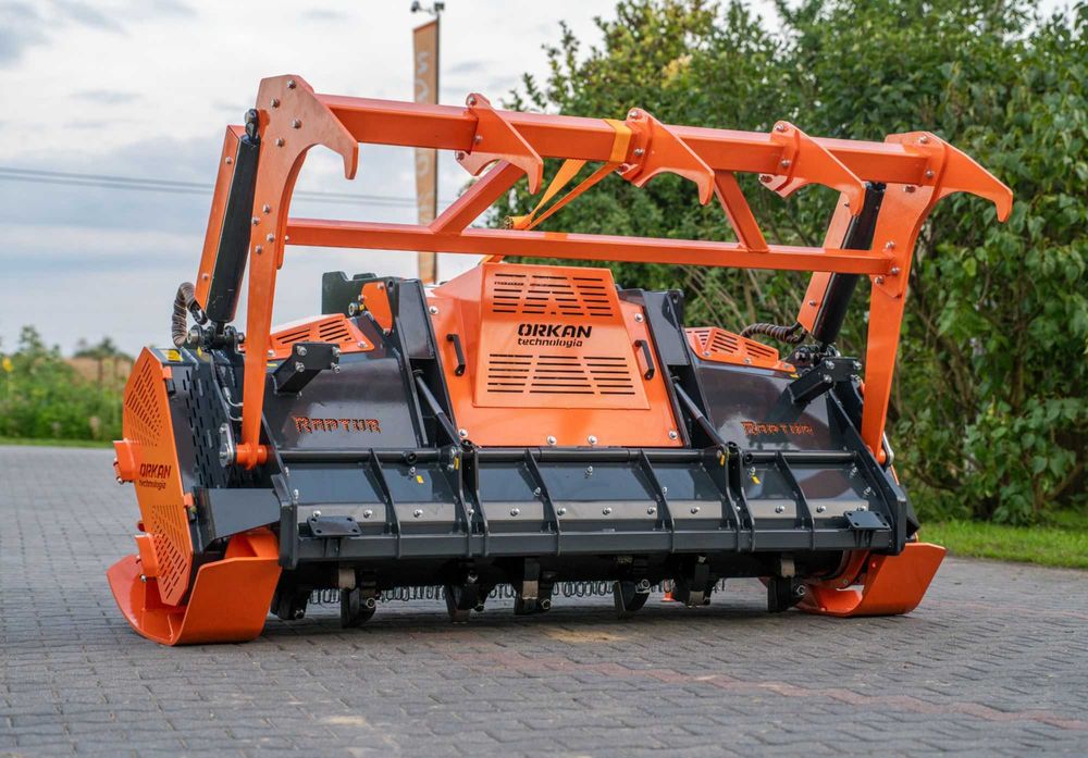 Mulczer leśny ORKAN R4 RAPTOR wgłębny, frez stały ząb ML 200